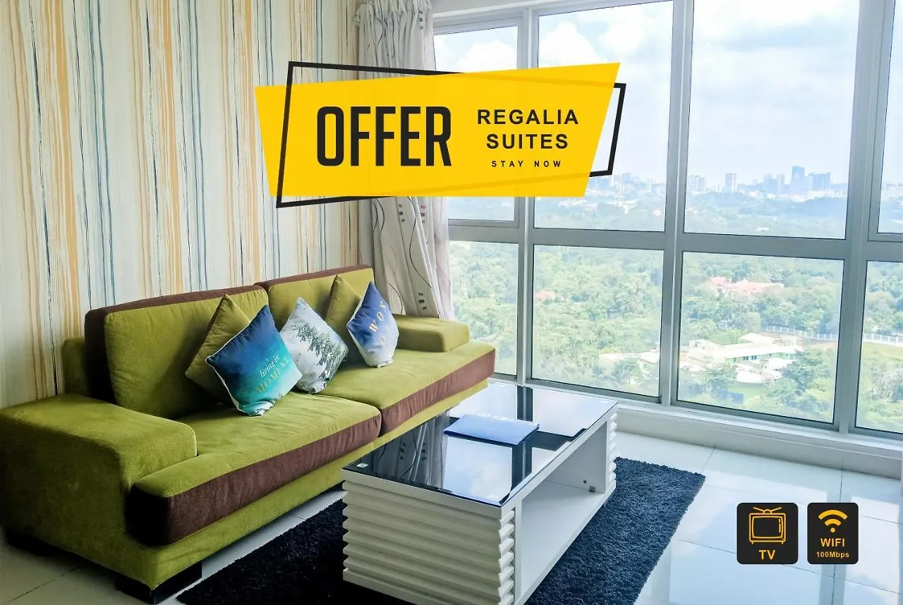 Lägenhet Stayawesome Homestay At Regalia Kuala Lumpur