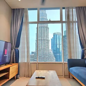 شقة Sky Klcc Jalan P Ramlee, كوالالمبور
